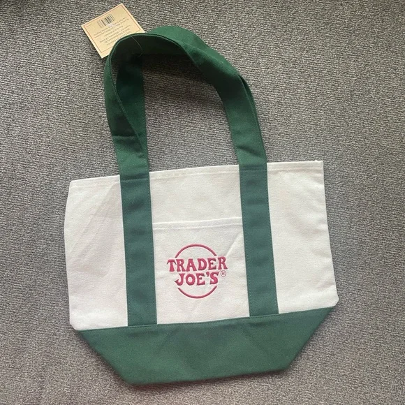 Trader Joe’s Mini Canvas Totes- Yellow, Red, Blue, Green - Picture 5 of 7